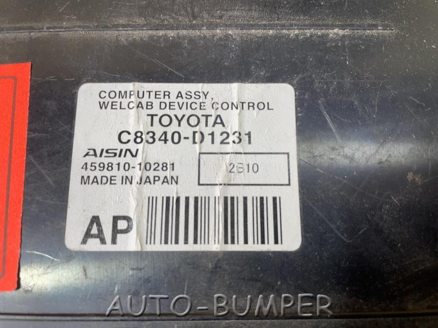 Toyota Isis Блок электронный с проводкой и реле C8340-D1231, 459810-10281, 45981010281, 156700-114